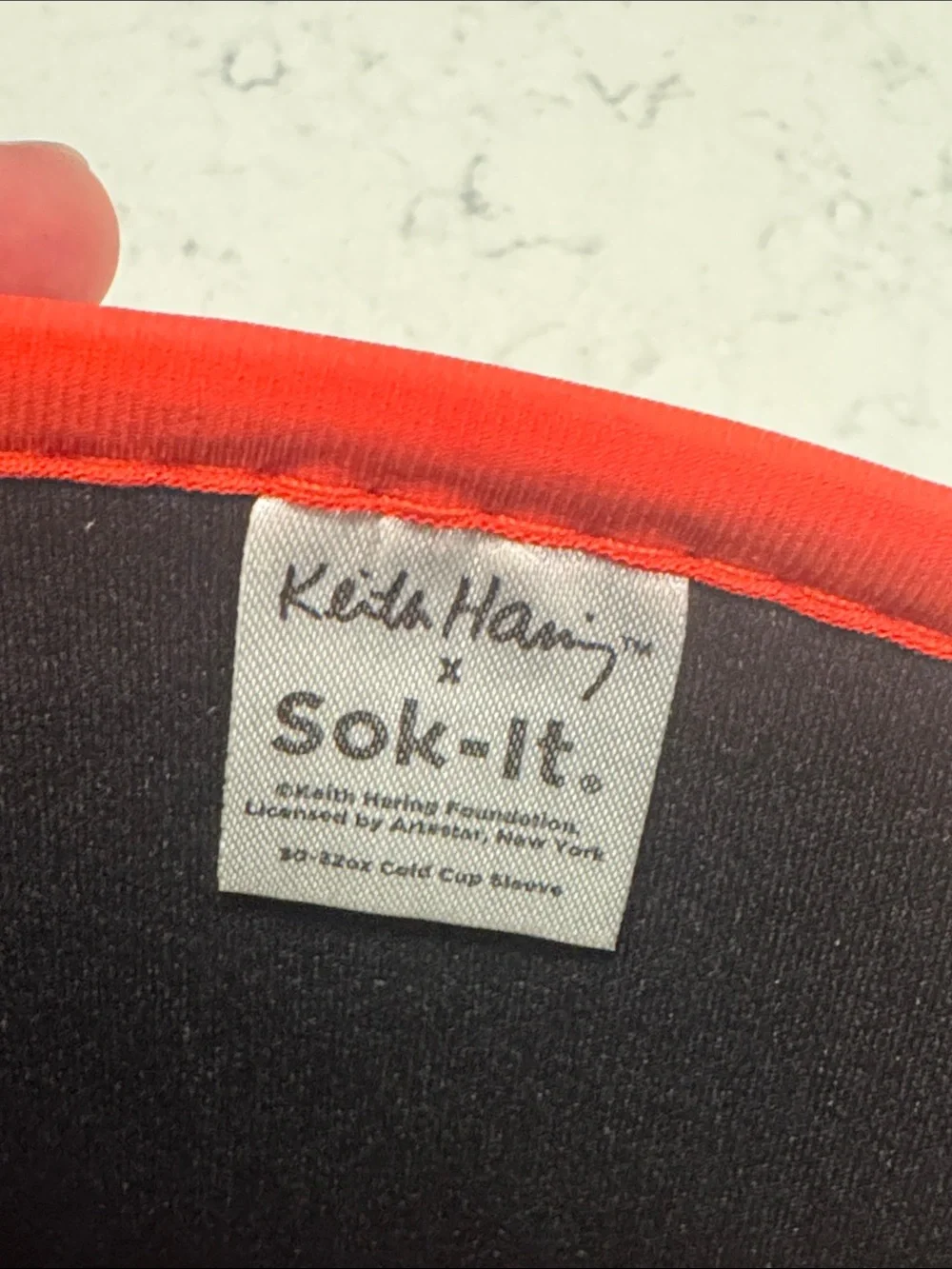 Sok-It x Keith Hering Neoprene Drink Sleeve Large - 30-32 Oz